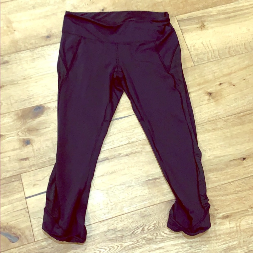 Lululemon running tights/ crop size 8